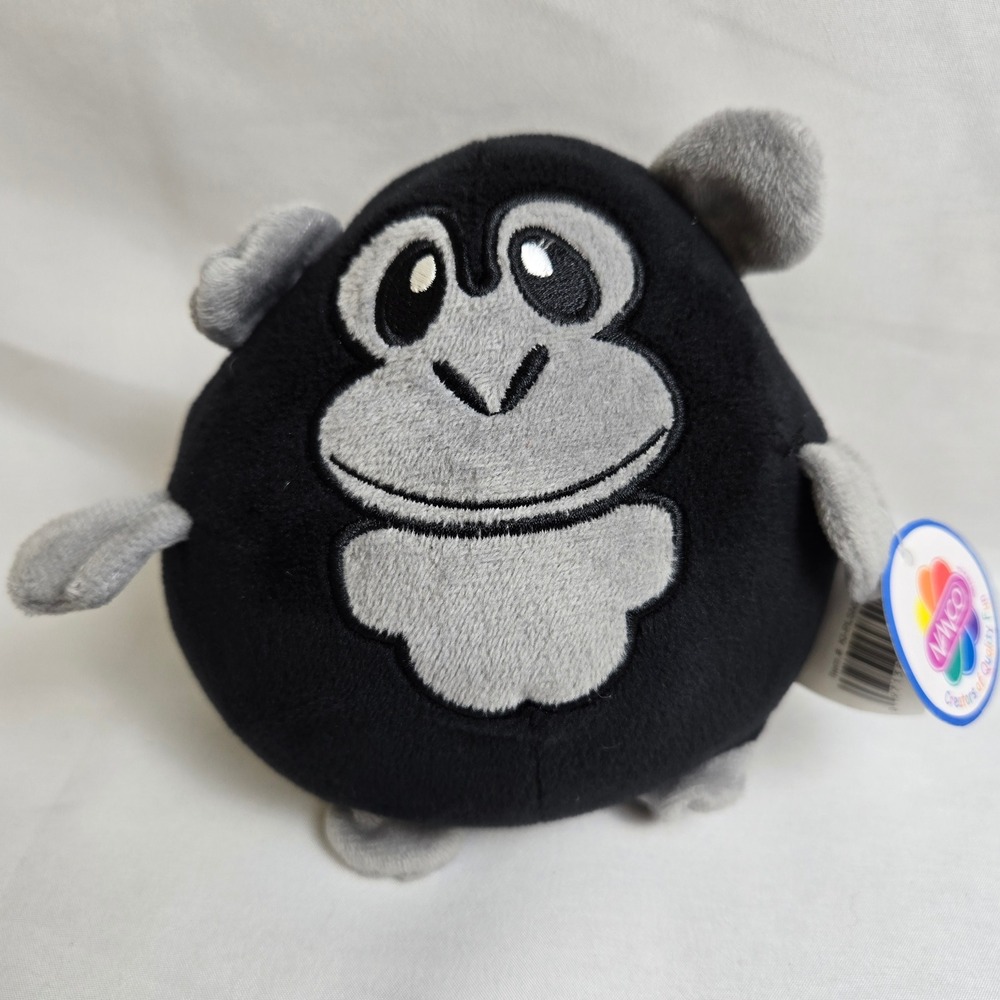 Namco‎ Eggamals 5" Gorilla Plush Collectible Toy, New